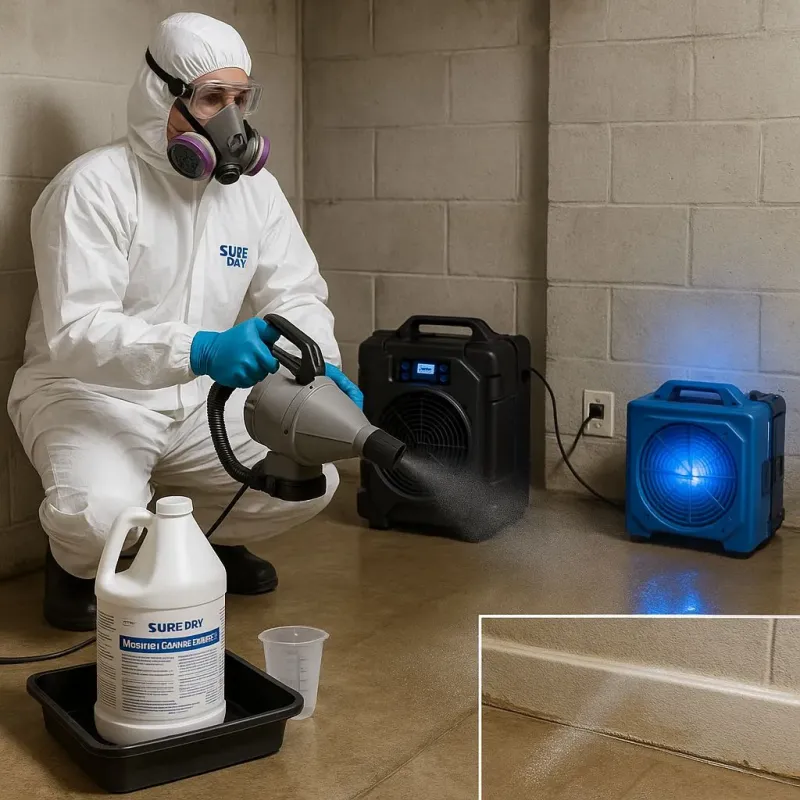 Sanitization and Odor Removal process in Graysville, TN