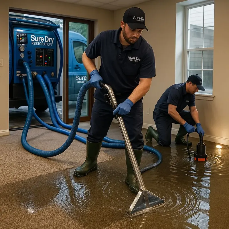 Water Extraction and Removal process in Graysville, TN